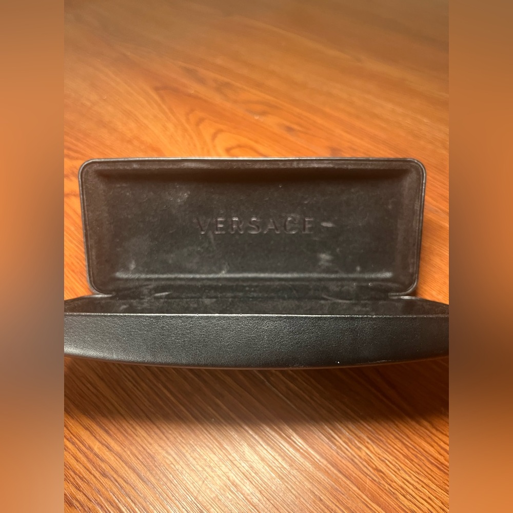 Versace Black and Gold Glasses Case - Picture 2 of 6